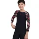 Speedo Glitchamp Allover Long Sleeve Suntop 8BS483