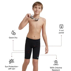 Boys Essential Endurance + v cut Jammer
